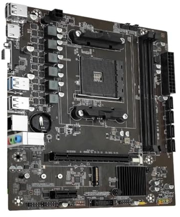 Carte mère B450 Compatible DDR4, Emplacement CPU AM4, NVME NGFF M.2, USB 3.0, VGA Double Canal for Ryzen 5 3500, etc.