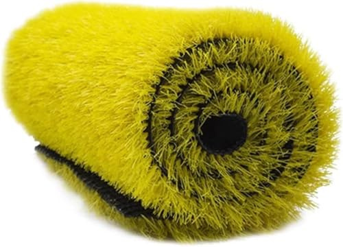 Prato artificiale realistico per animali domestici, tappetini da giardino con fori di drenaggio, spesso tappeto erboso per esterni (1 m x 10 m) - perfetto per cortili e aree gioco