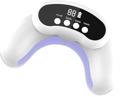 Gelnagellampe - Nagellack Licht, Härtungsgeltrockner | Schnelltrocknende UV -LED -Nagelmaschine, Leichtes Faltbares Nagelwerkzeug, Energieeffiziente Manikürelampe, Kompaktes Gel -polnischer Zubehör Fü