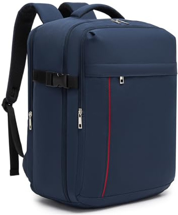 Kono for Ryanair Cabin Bags 40x30x20, Underseat Travel Backpack Carry on Hand Luggage Bag for Travelling Cabin Size Airplane Flight 15.6 Inch Laptop Rucksack for Men Women