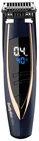 BaByliss I-Stubble Präziser Barttrimmer 0,4mm bis 5mm, ideal für einen 3-Tage Bart, E879E