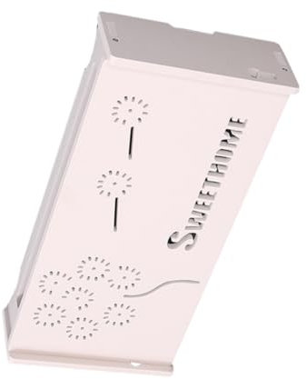 Mikikit Router Storage Box Wifi Router Storage Rack Wall-mounted and Easy to Install Home and Office Use