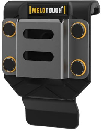 MELOTOUGH Drill Belt Clip and Holster, Tape Measure Holder, Black