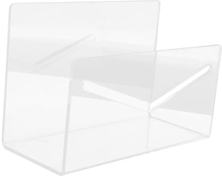VILLFUL Posthalter Aus Acryl Schreibtisch-briefhalter Transparenter Umschlag-organizer Schreibtisch-post-organizer Brief-holder Für Büro