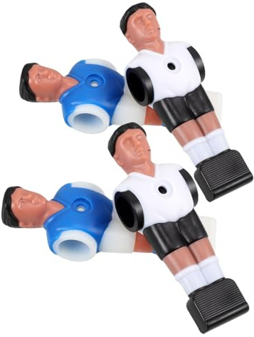 iplusmile 4pezzi Ricambio Calcio Balilla Giocatori Resina per Tavolo Figure di Ricambio per Calcio Balilla Parti di Tavolo Modelli di Uomini Giocatori