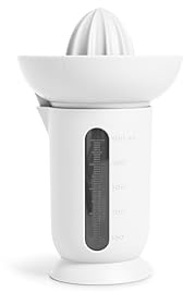 Blim Plus – Set presse-agrumes UFO + carafe QB Arctic White – Presse-agrumes et doses faciles – Fabriqué en Italie
