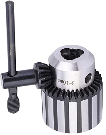 FILFEEL B18 Duty Keyed Borrchuck 3-16mm med Nyckel för Svarv och Bänkborrar - och Konstruerat Verktyg