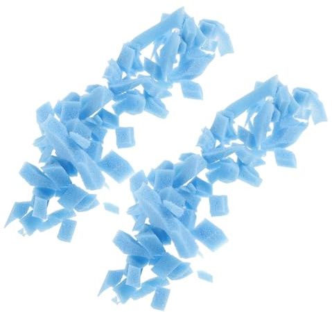 NULYLU Shredded Memory Foam Bean Bag Refill 2.2lbs 1kg Sponge | High Density Construction, Adapts to Seating Position, Contours to Your Body