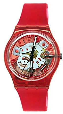 Swatch HerrenArmbanduhr Analog Quarz Silikon GR178