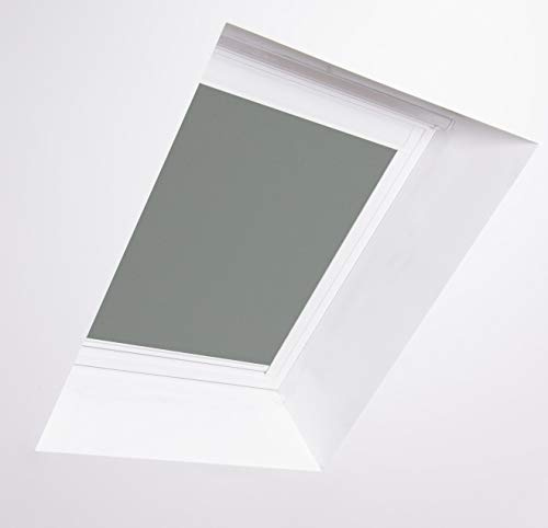 Bloc Skylight Blind for Velux Roof Windows Blockout, Pewter, SK06