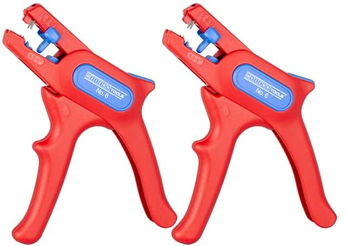 WEICON TOOLS Automatische Abisolierzange No.6 für 0,2-6mm² Kabel bis 1000 Volt, 2er Set