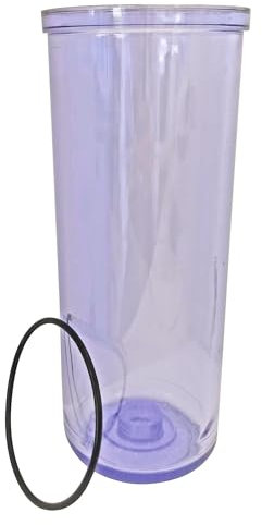 AQUAWATER, 104209, Bol et joint filtre 9''3/4 - Pièce détachée pour filtres standards 93/4 - Installation facile, filtration optimale, qualité garantie - 046 kg - Compatible et durable