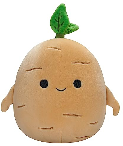 Squishmallows SQCR02377 - Jyri der Ginseng 19 cm, offizielles Kelly Toys Plüsch, superweiches Kuscheltier