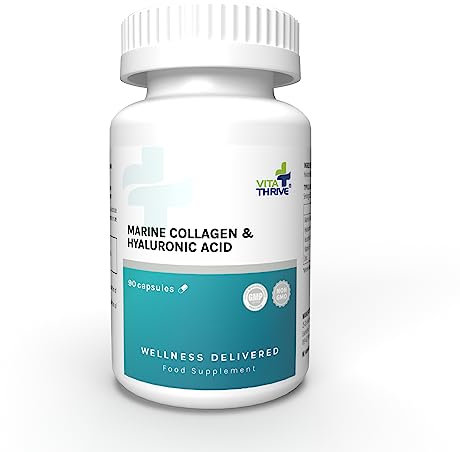 VitaThrive® Marine Collagen & Hyaluronic Acid - 90 Capsules