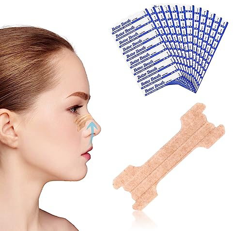 250 Pcs Nasenpflaster Schnarchen, Schnarchstopper Nasenpflaster, Schnarchstoppe, Nasenstrips Gegen Schnarchen, Nosestrips Für Sport Schlafgegen Anti-Schnarch-Pflaster Besser Atmen Nasenstrips Größe L