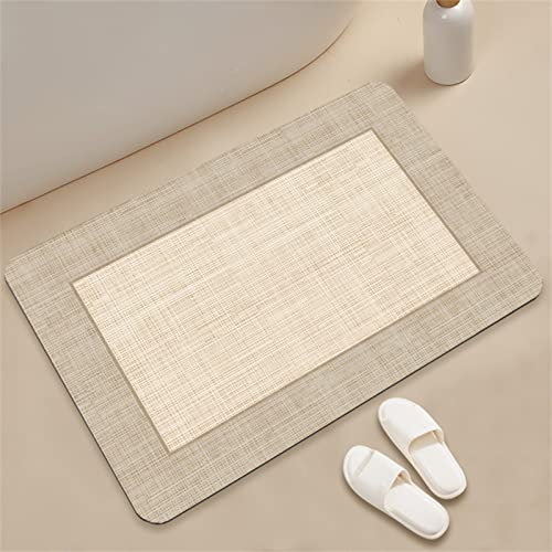 Hinnin Badezimmerteppich, Badematte rutschfest, Duschmatte rutschfest, Duschvorleger, Badvorleger Badteppich Waschbar Teppich Badezimmer, Bathroom Mat, Bath Mat Mats, Bad Teppich, Quadrat-120x160cm