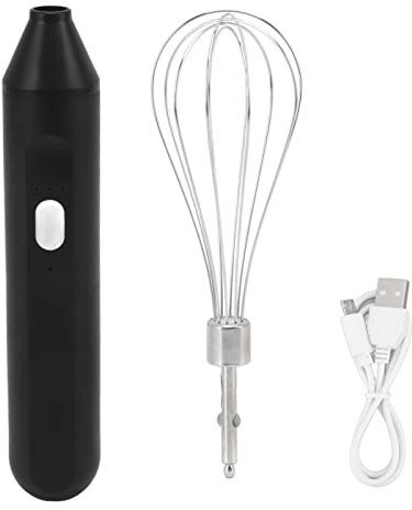 Batidor Eléctrico de Mano Batidor de Leche Espumador Eléctrico Recargable por USB Mezclador de Bebidas Inalámbrico, 3 Configuraciones de Velocidad, Espumador de Leche de Vaca