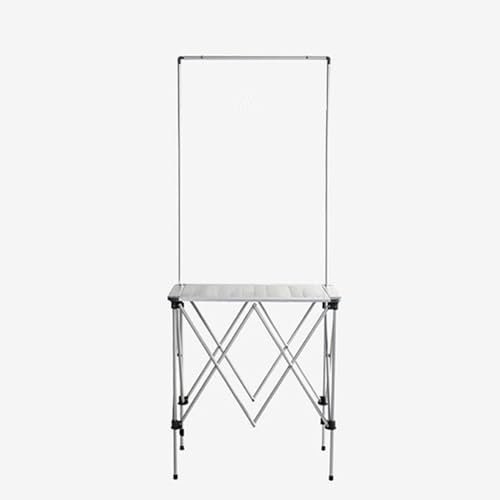 Tragbarer Promotion Thekentisch – Supermarkt-Verkostungsstand, Kiosk, Messestand, Empfang, Veranstaltung, Schreibtisch, Werbung, Ausstellung, Podiumtisch, ideal für Stände und Veranstaltungen