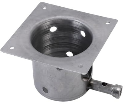 Fdit Kit Combinato per la Pentola di Bruciatura e Hot Rod, Kit di Bruciatura in Acciaio Ad Alta Resistenza con Viti, Parti di Sostituzione per Griglie di Palline e