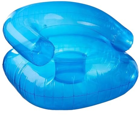 Cammeciso Transparente Aufblasbare Couch,Durchsichtiger Aufblasbarer Stuhl,Jelly Aufblasbarer Outdoor Stuhl,Transparenter Aufblasbares Sofa,Transparenter Ergonomischer Aufblasbarer Stuhl