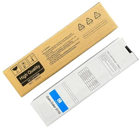 VMHPMLGV Solución de Limpieza Especial en Cartucho Compatible con Impresora de inyección de Tinta Riso Comcolor 3110 3150 7110 7150 9110 9150(Cyan)