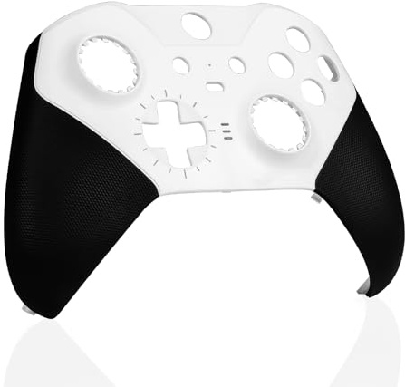 Csvrzuwo Faceplate Shell Precision Front Housing Cover Replacement Repair Accessory for Xbox Elite 2 Controller, Xbox Elite Series 2 Controller White