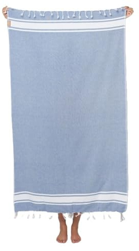 Espadrij l'originale BEACHPLAID Strandtücher (bleu | blau)