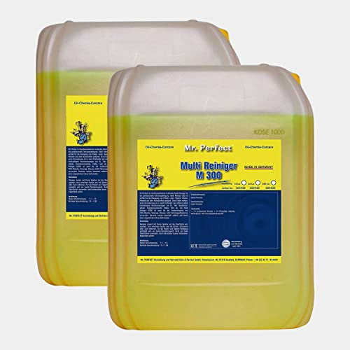 Mr. Perfect® Multi Cleaner, 2 x 10L - nettoyage de véhicules, textiles et plastiques