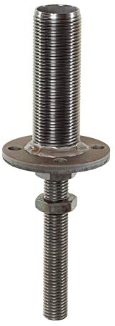 Pitzl Pfostenträger mit Rohrgewinde - zum Einbetonieren, Gewinde M 30 unten (mm) 330
