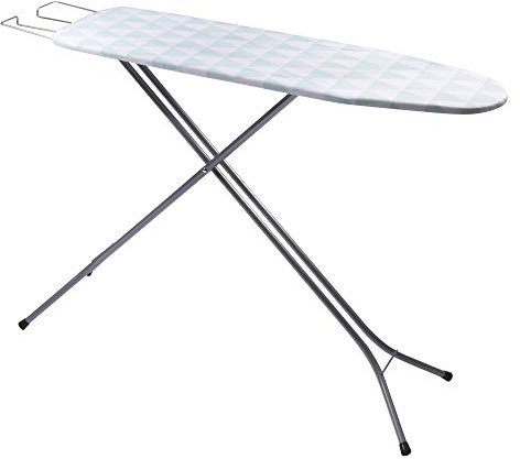 HOUSE COLLECTION Asse da stiro, Tango, altezza regolabile, piastra poggiaferro, 128x87x34cm, PIANO DA STIRO CON COLORI E FANTASIE ASSORTITE