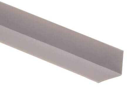 PVC Flexible Skirting Board - SELF-ADHESIVE - 28x22 mm 5 and 15 M Oak Beech Transition Profile Wall Caulk Strip TMW Profiles (5M, Dark Gray)