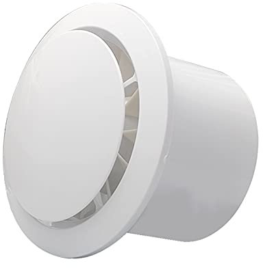 DEAVER Extractor de Aire con Control de Dos vías, Ventilador de baño de 6 Pulgadas con Motor de Bolas de rodamiento, Ventilador de succión de Techo para baño, Extractor de 310m3/h