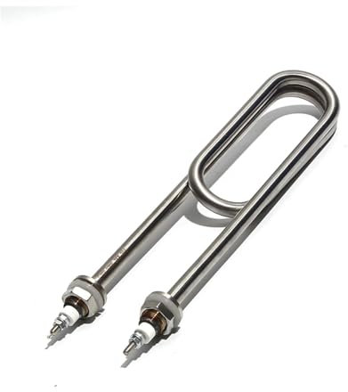 KAYOUDE Electric Water Heater Element M18/M16 Thread Dining Car Electric Heating Pipe 201 Stainless Steel Tube 220V/380V (Color : M16 Thread, Size : 380V_250MM 2KW)