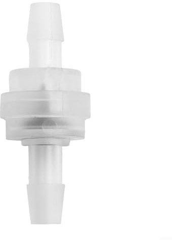 Rückschlagventil mit Pfeil markiert für einfache Installation, 3 mm bis 12 mm, Kunststoff-Rückschlagventil (6 mm)