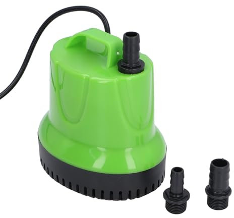 Tauchwasserpumpe, Springbrunnenpumpe für Aquarien Im Hübschen Design, 1189 GPH 100 W Tauchpumpe für Aquarien, Teiche, Aquarien, Hydrokultur (EU-Stecker 220-240 V)