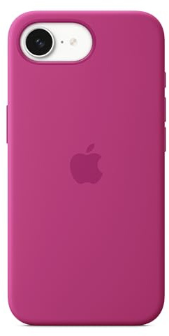 Apple Silikonskal till iPhone 16e – lila fuchsia ​​​​​​​