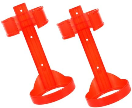 PRETYZOOM 2pezzi Supporto per Estintore da Parete per Auto Veicolo Forniture Staffe di Montaggio Staffa per Estintori Gancio da Parete per Estintori