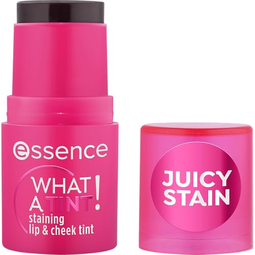 essence WHAT A TINT! lip & cheek tint rouge Nr. 10 kylning naturlig (5g) | Naturlig finish, Svalkande, Omedelbart resultat, Toningseffekt