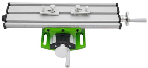 Milling Machine Worktable, Cross Slide Table, Compound Drilling Slide Table for Bench Drill, Bench Drill Adjustable X-Y Axis, for Bench Drill Stan, Precision Cross Slide Table for Benchtop Drill Press