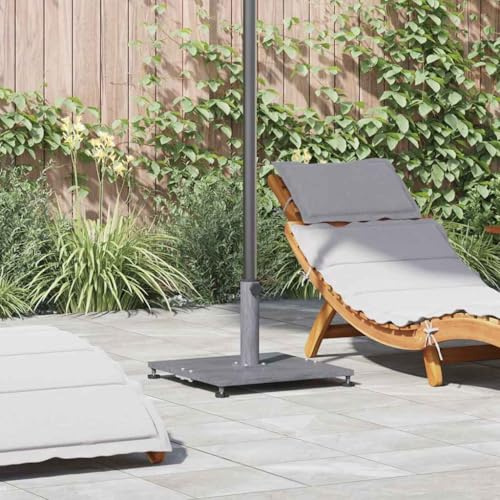 Générique Base de Parasol extérieur Réglable Aspect Bois Gris foncé,Maison & Jardin,Pelouses & Jardins,Vie en extérieur,Accessoires pour parasols & voiles d'ombrage,Gris,29.95 KG,42009945
