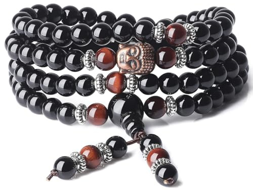 COAI 108 Mala mit Buddha Charm