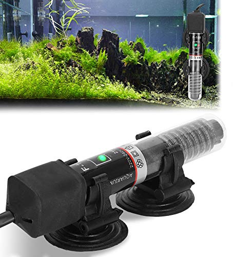 Aquarium Heizstab Klein mit Thermostat 26℃, Mini Aquarienheizer mit Saugnäpfen für Kleines Aquarium Fischtanks, 220V-240V