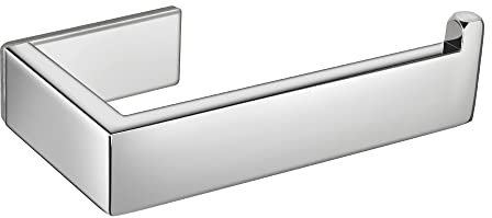 Lolypot Klopapierhalter Ohne Bohren, Toilettenpapierhalter 304 Edelstahl, Klorollenhalter Selbstklebend, Toilettenpapier Halterung WC Papierhalter für Badzimmer (Chrom Silber)