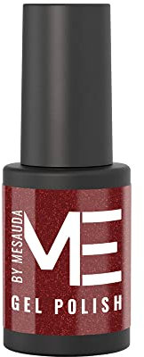 Me by Mesauda Smalto semipermanente Colore Cioccolato - 261 Fireplace - Finish Lucido - Tecnologia easy on – easy off - Vegan e Cruelty free – 4,5 ml