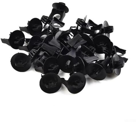 Gdfnmogo 50 Stück und Kabelbaum Bremsleitung Schlauchhalterung schwarz plus Halterungen Kunststoff-Clips Kabel für Klemmen Wohnmobil Auto Motorrad Auto Auto Auto Halter B