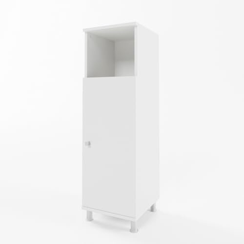 Vicco Midischrank Fynn, Weiß, 30 x 95 cm