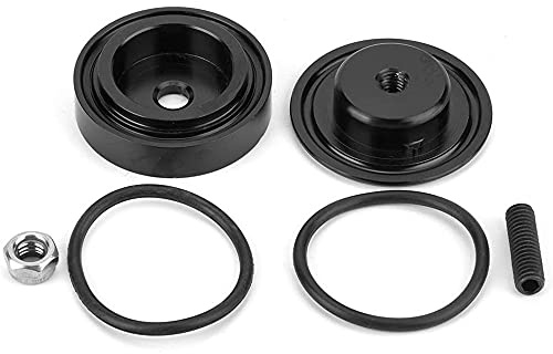 ANCLLO Rear Wiper Plug Car Rear Wiper Block off Delete Kit Plug Grommet Caps-Black
