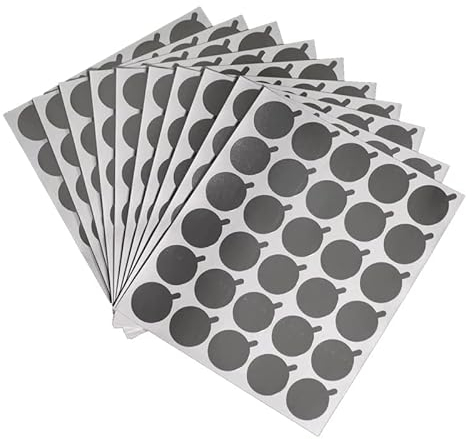 ALUMINIUM GLUE STICKER - Einweg Wimper Kleben Halter - Zubehör für Wimpernverlängerung (1 Packung (300 Stück))