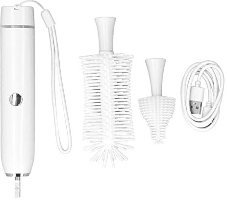 Electric Bottle Brush, Electric Baby Bottle Brush, Baby Bottle Cleaner Brush Bottle Cleaning Brush Clean Tool Travel Baby Essentials Cup Washer for Women Kids