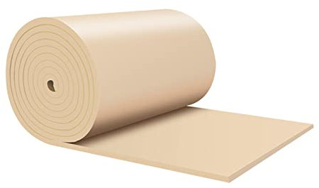 Carreaux muraux insonorisants, Panneaux acoustiques ignifuges en Mousse insonorisante de 5 mm d'épaisseur Panneau Mural en Mousse insonorisante (Blanc cassé)
